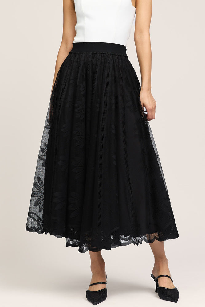 MIDI LENGTH FULL CIRCLE SKIRT