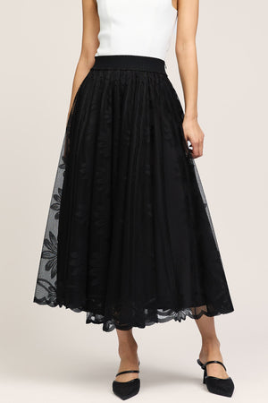 MIDI LENGTH FULL CIRCLE SKIRT