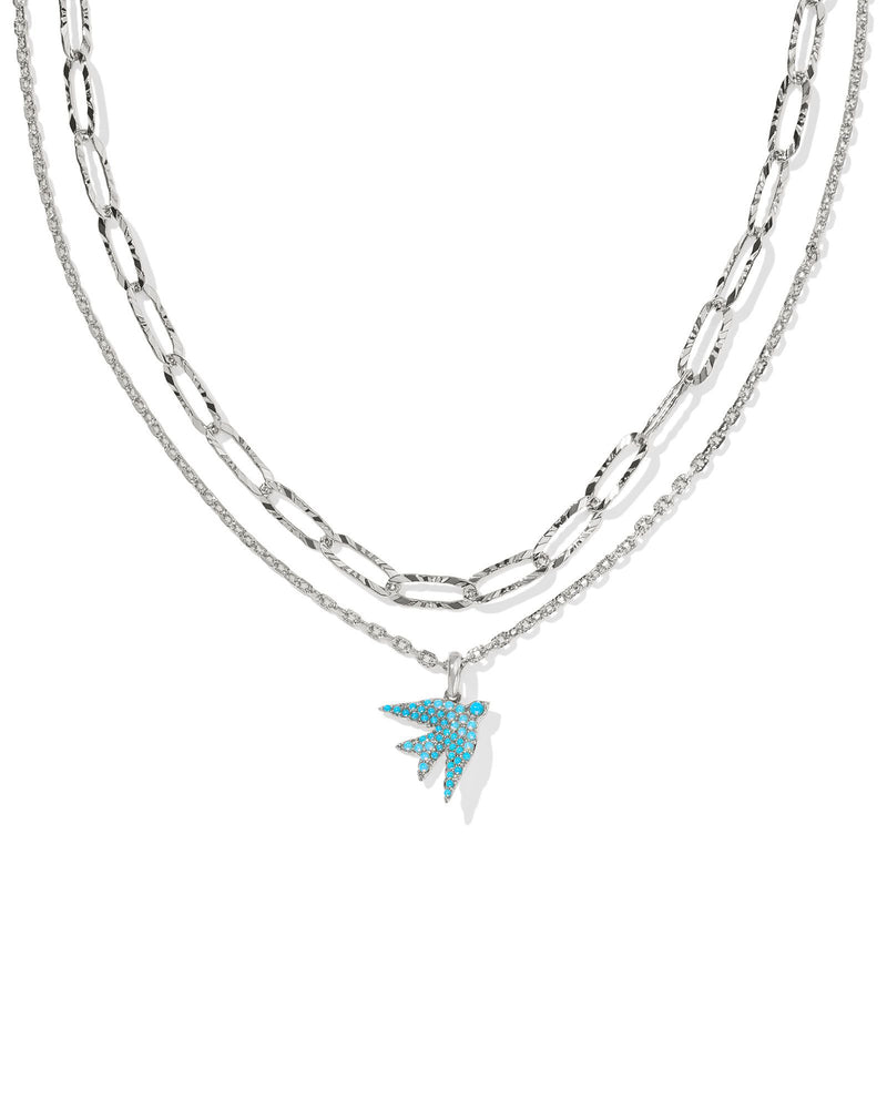 MELODY BIRD MULTI STRAND NECKLACE