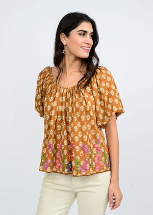 GARDEN OF FLOWERS TOP