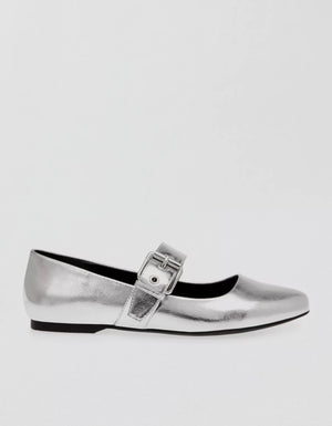 MELLIE FLAT SILVER