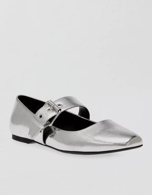 MELLIE FLAT SILVER