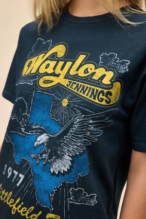 WAYLON JENNINGS LITTLEFIELD TEXAS WEEKEND TEE