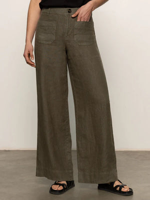 THE LINEN MARINE WIDE LEG