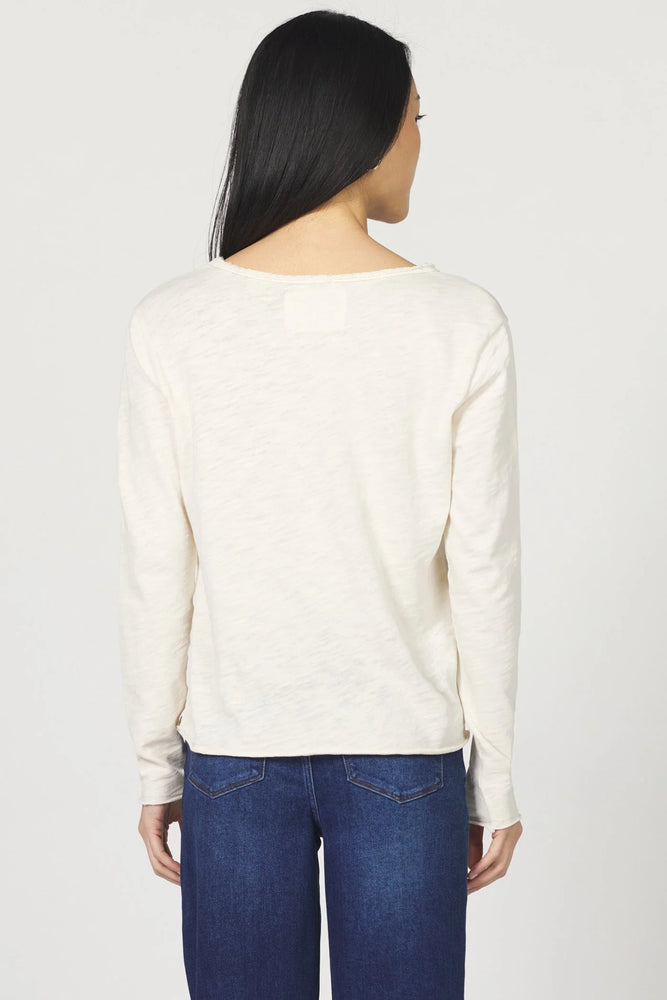 VANYA LONG SLEEVETEE SLUB
