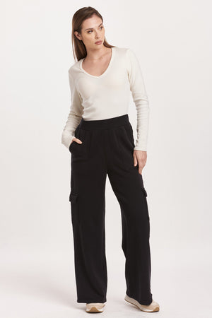 BECCA HIGH RISE CARGO PANTS