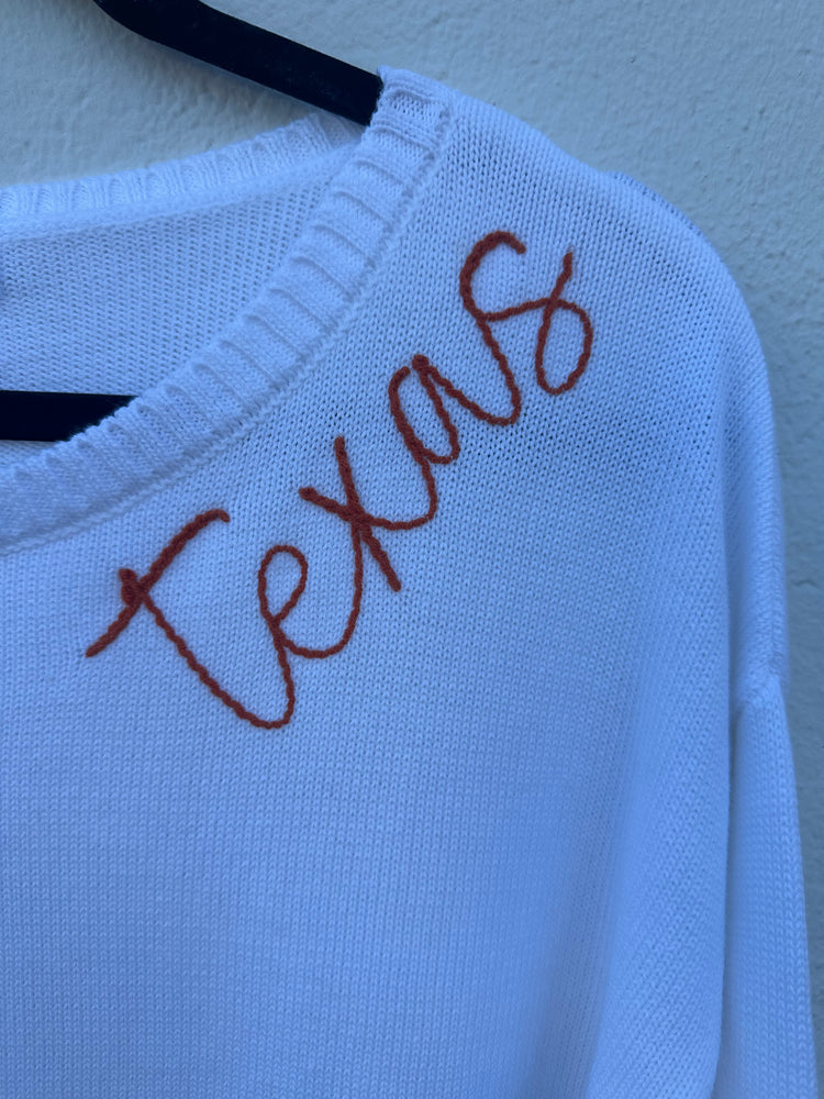 TEXAS SCRIPT GAMEDAY SWEATER