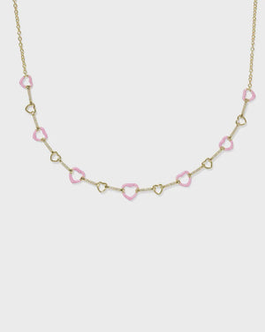 HAISLEY HEART STRAND NECKLACE