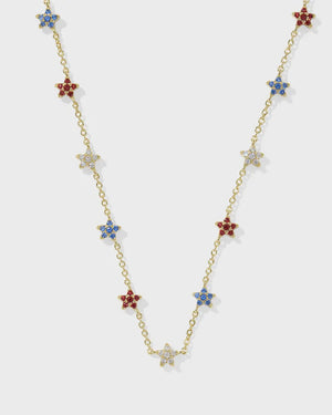 SIERRA STAR CRYSTAL STRAND NECKLACE