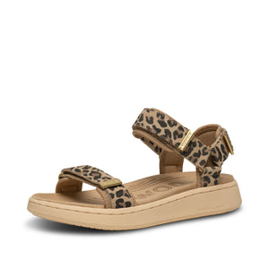 LINE SUEDE SANDAL