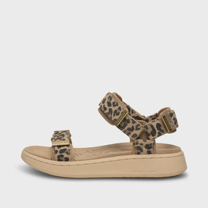 LINE SUEDE SANDAL