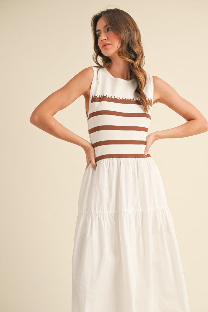 SLEEVLESS TANK DRESS
