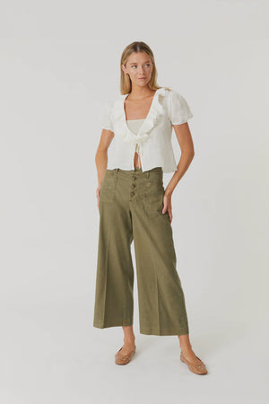 SOPHIA CROP WIDE LEG PANT