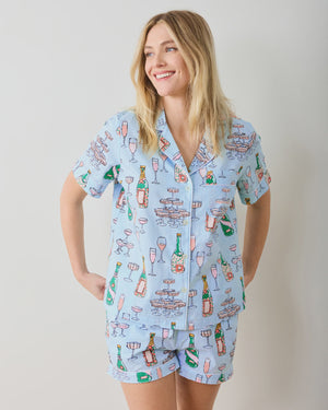 CHAMPAGNE TOWER PJ SET