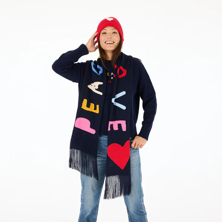 PEACE&LOVE SCARF