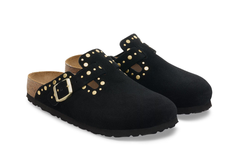 BOSTON RIVET SUEDE BLACK N 1030491