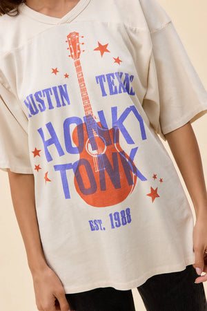 AUSTIN HONKY TONK OVERSIZED JERSEY