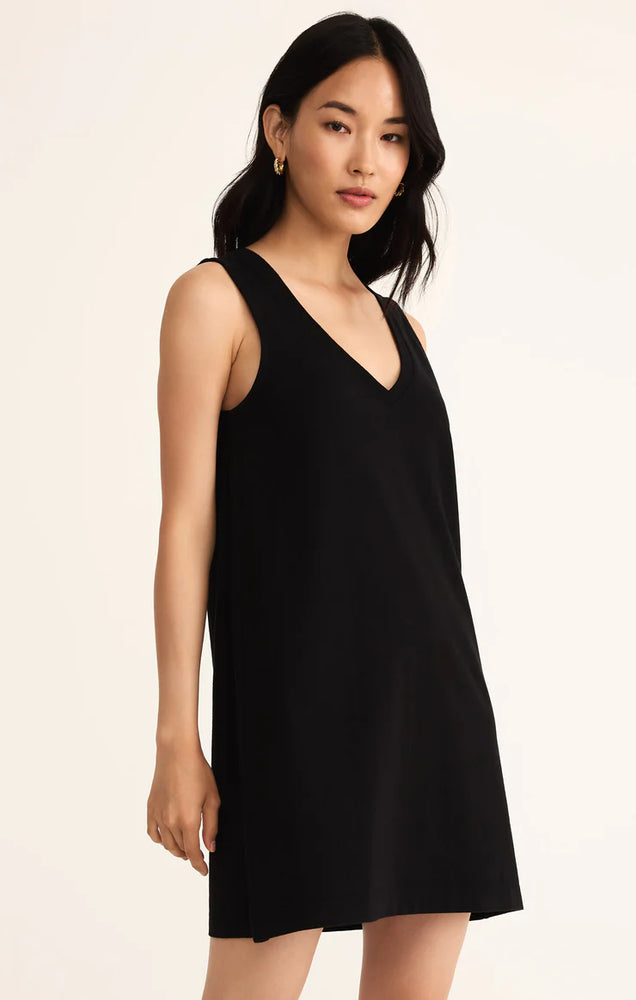 SLOANE V-NECK MINI DRESS