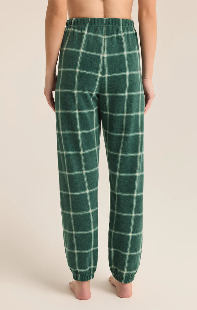 PLAID JOGGER ZLP244439