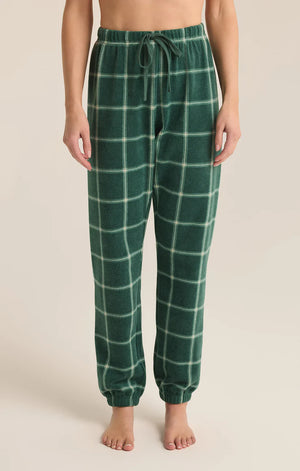 PLAID JOGGER ZLP244439