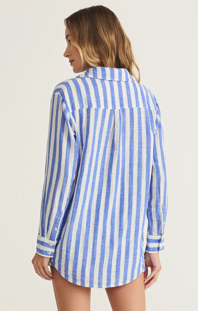 SATURDAYS STRIPE SHIRT