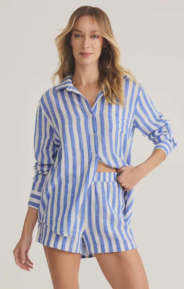 SATURDAYS STRIPE SHIRT