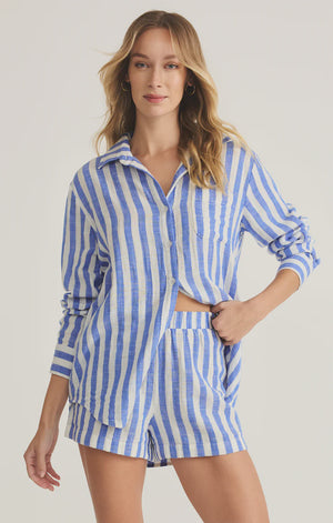 SATURDAYS STRIPE SHIRT