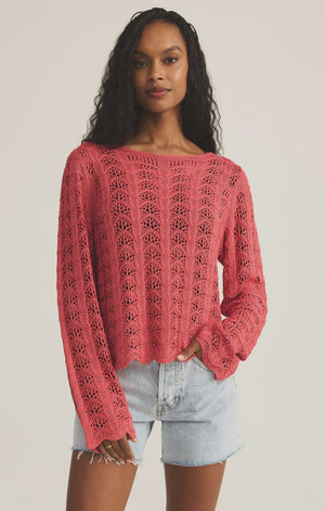 AZURA CROCHET SWEATER