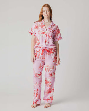 APRES SKI TOILE PAJAMA PANT SET