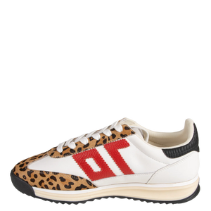 BARKLEY STRIKE WHITE PONY CAMEL SNEAKER