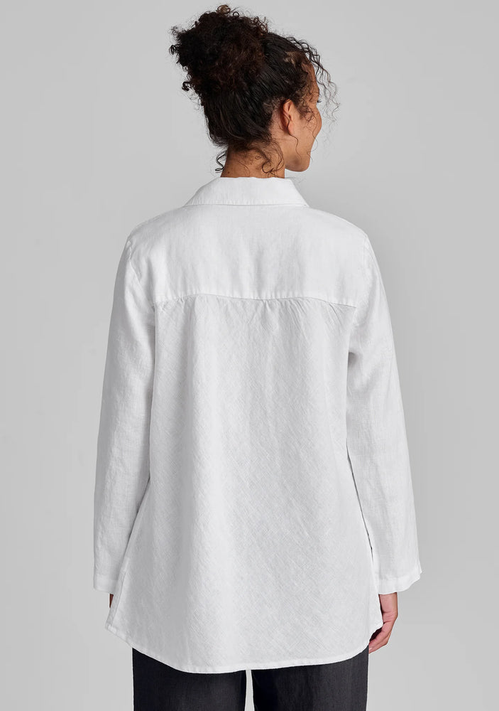 
            
                Load image into Gallery viewer, FLAX BIAS BACK SHIRT
            
        