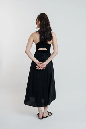 MAXI OPEN BACK DRESS