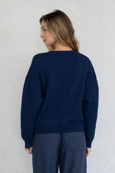 V NECK SWEATER TBW14365
