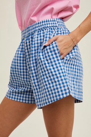 GINGHAM SHORTS