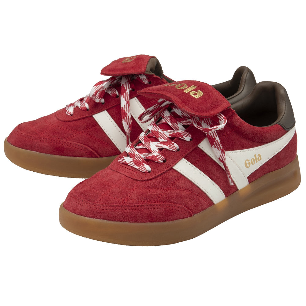 STADIA '86 TRAINER RED/OFF WHITE/DK BROWN/GUM