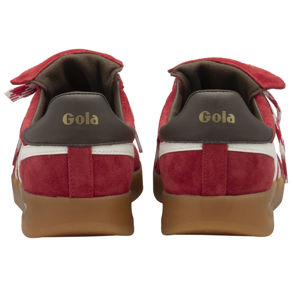 STADIA '86 TRAINER RED/OFF WHITE/DK BROWN/GUM
