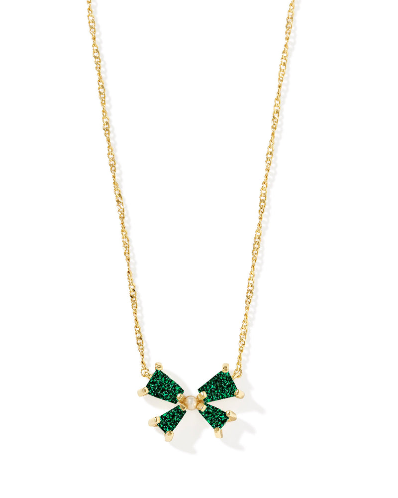 BLAIR BOW SMALL PENDANT NECKLACE