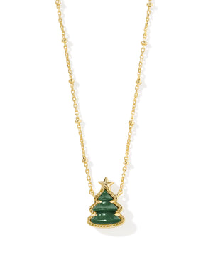 HOLIDAY TREE PENDANT NECKLACE