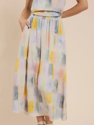 PETRICHOR MIDI SKIRT