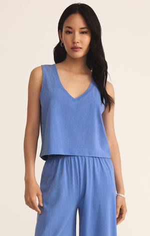 SLOANE V NECK TOP