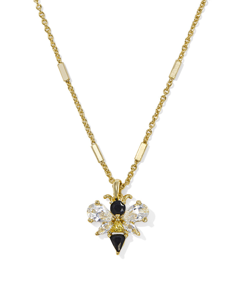 BEE SHORT PENDANT NECKLACE