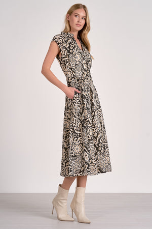 MAXI CAP SLEEVE DRESS