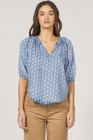 COSTA BLOUSE TULIP CREST