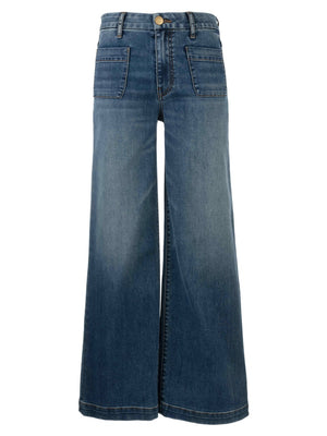MEG HIGH RISE WIDE LEG W/PTACH