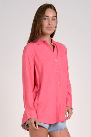 LONG SLEEVE BUTTON DOWN TOP